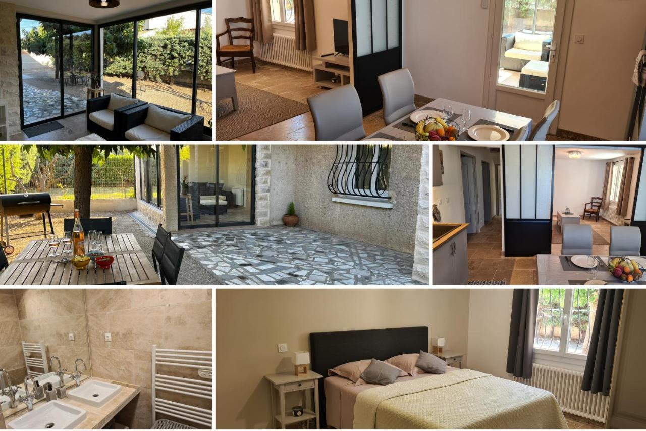 Villa les olivades à Cavaillon Extérieur photo